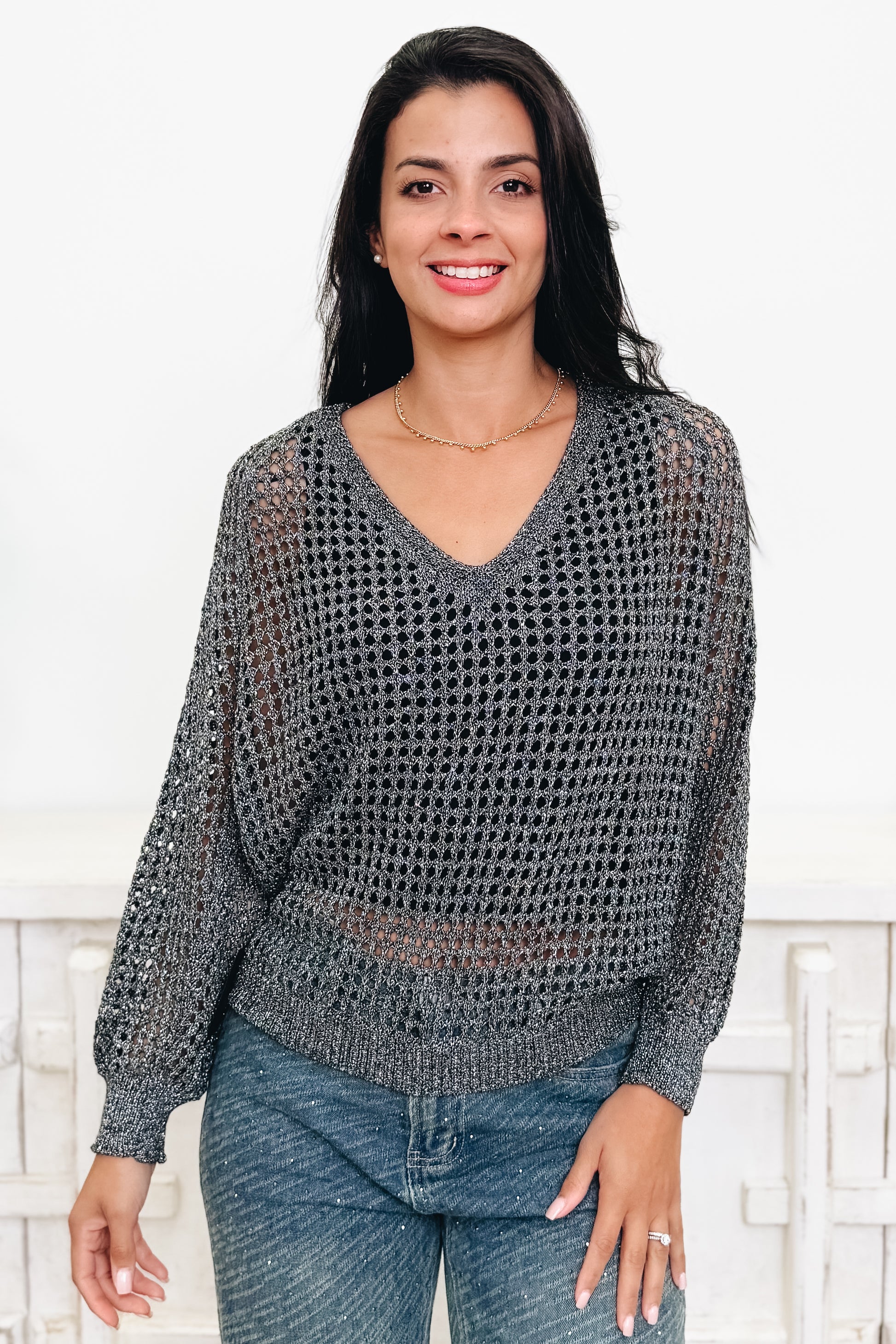 Add Your Shine Sweater - 2 Colors!