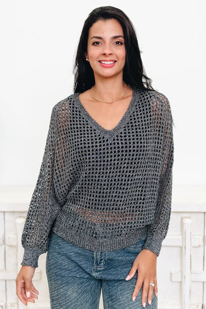 Add Your Shine Sweater - 2 Colors!