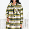 Fall Dreamin Plaid Coat - 2 Colors!