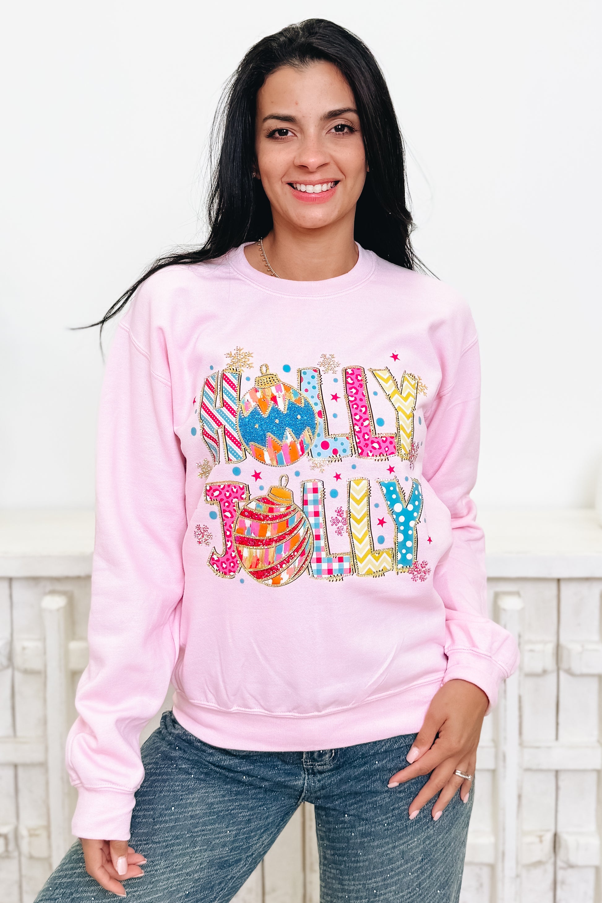 Holly Jolly Graphic Sweatshirt