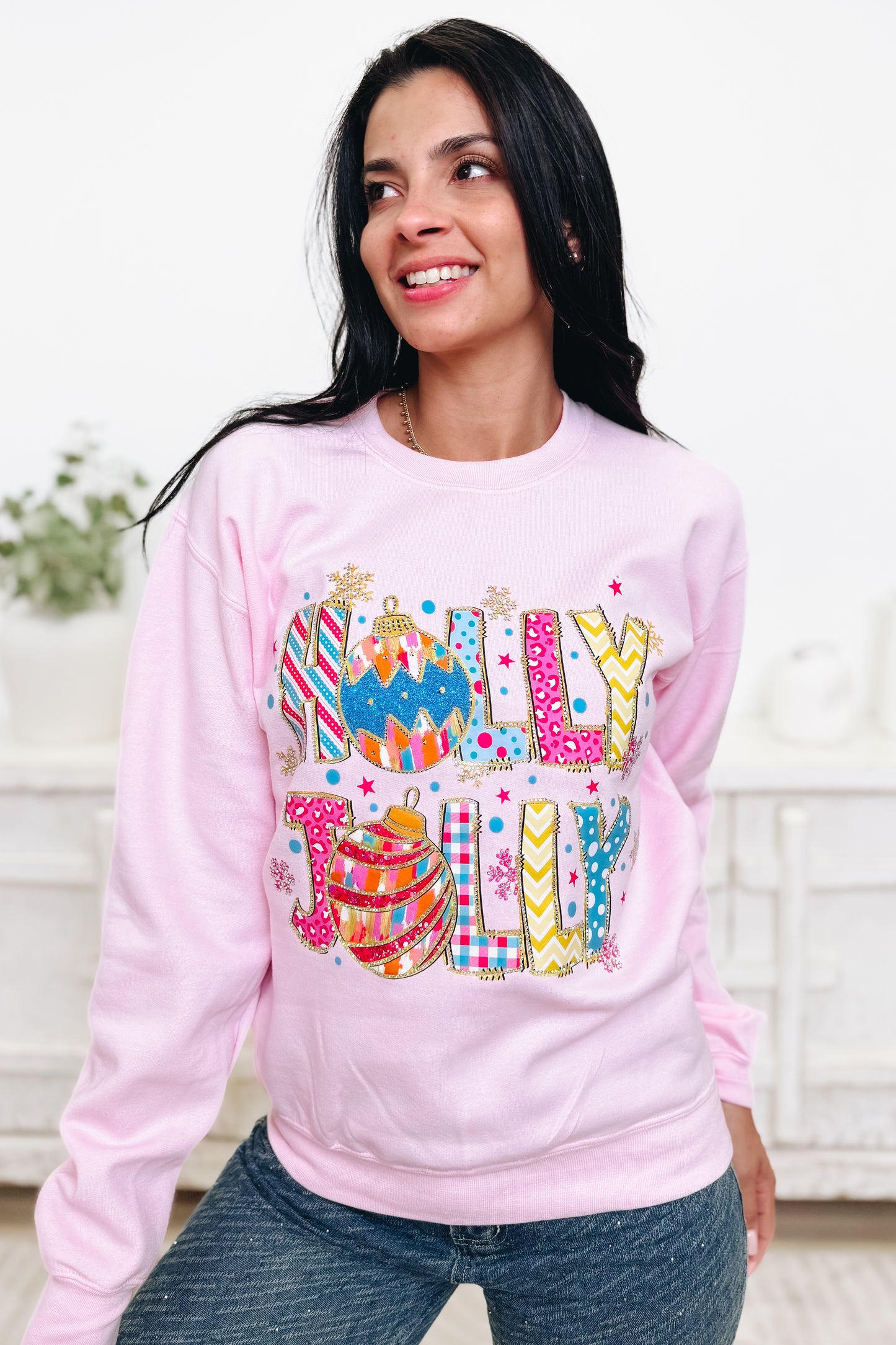Holly Jolly Graphic Sweatshirt