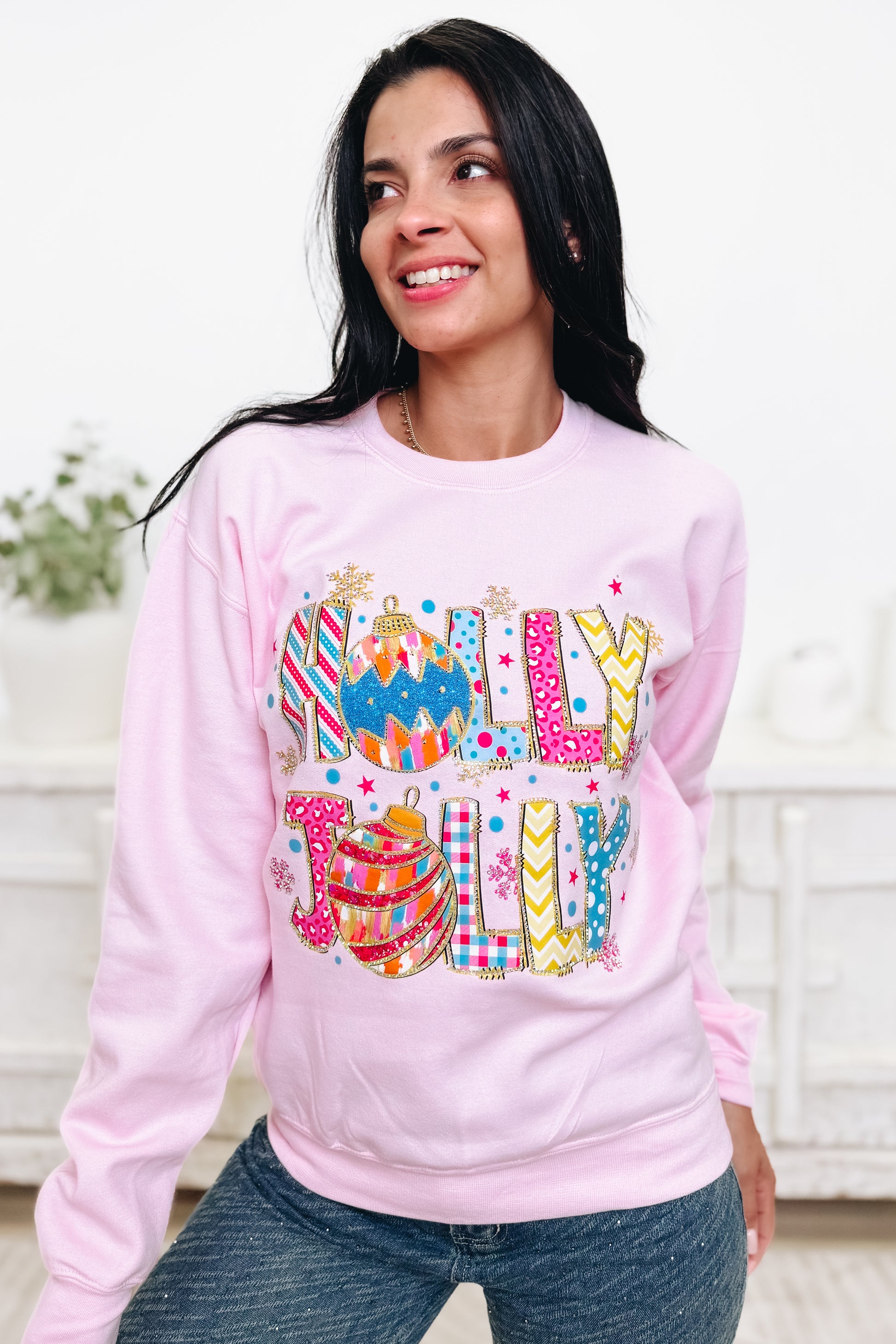 Holly Jolly Graphic Sweatshirt