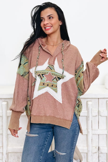 The Star Inside You Hoodie - Tan