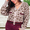 Born To Roam Leopard Cardigan