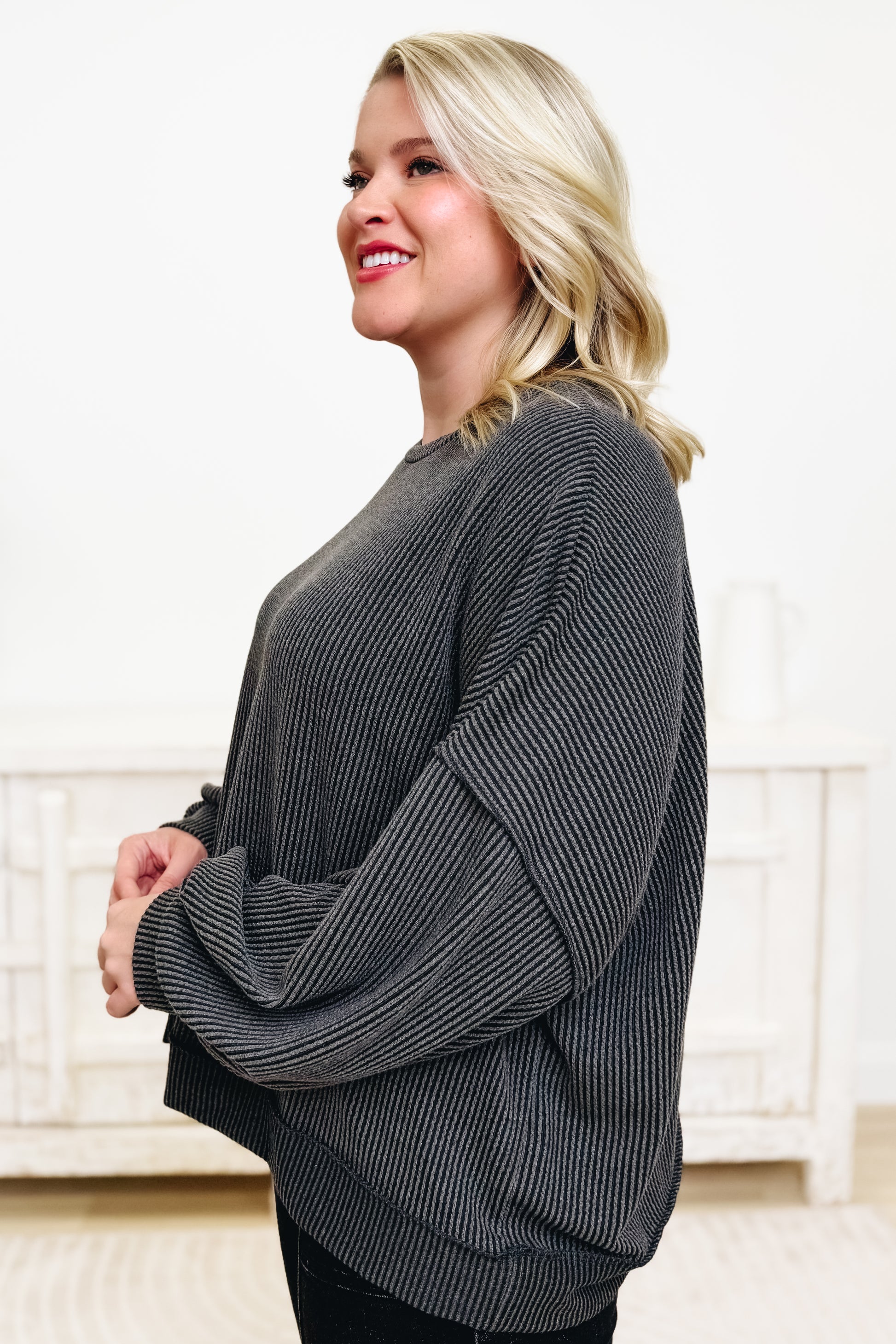 Best Case Scenario Sweater Top