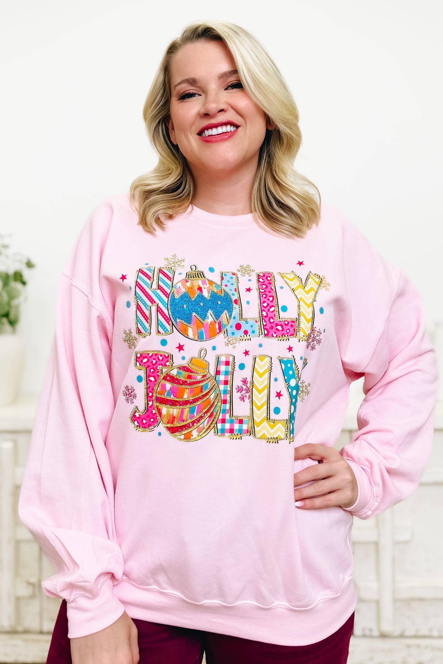 Holly Jolly Graphic Sweatshirt