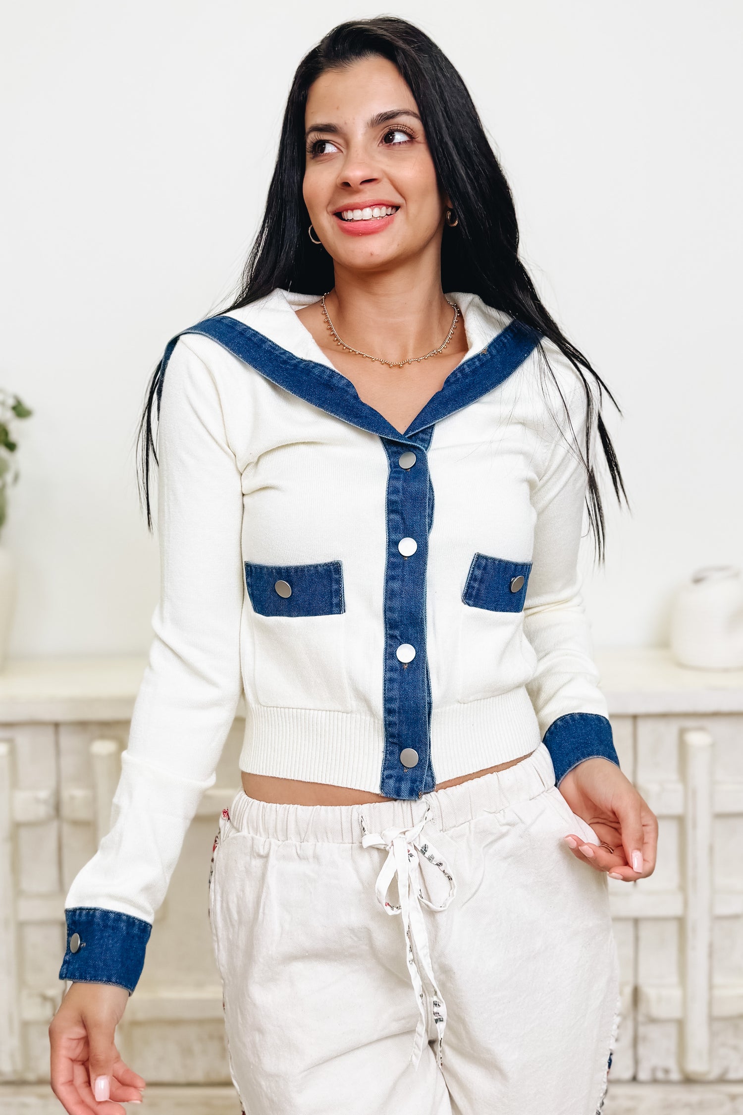 Hi It's Me Sweater Cardigan