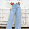 Defined & Divine By Cello - High Rise Wide Leg Jeans