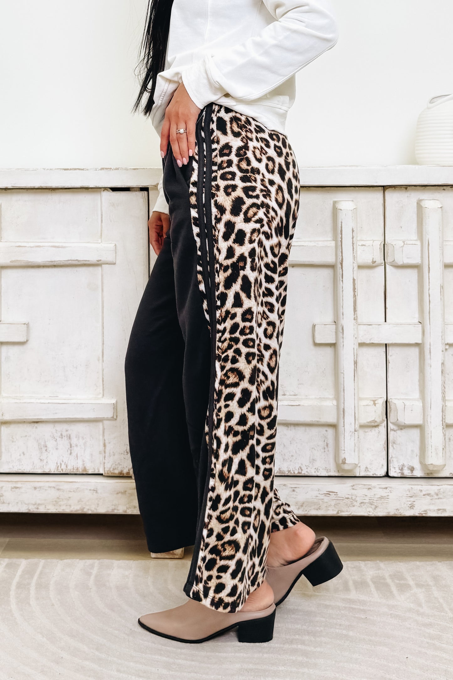 Business In The Front Pants - Black