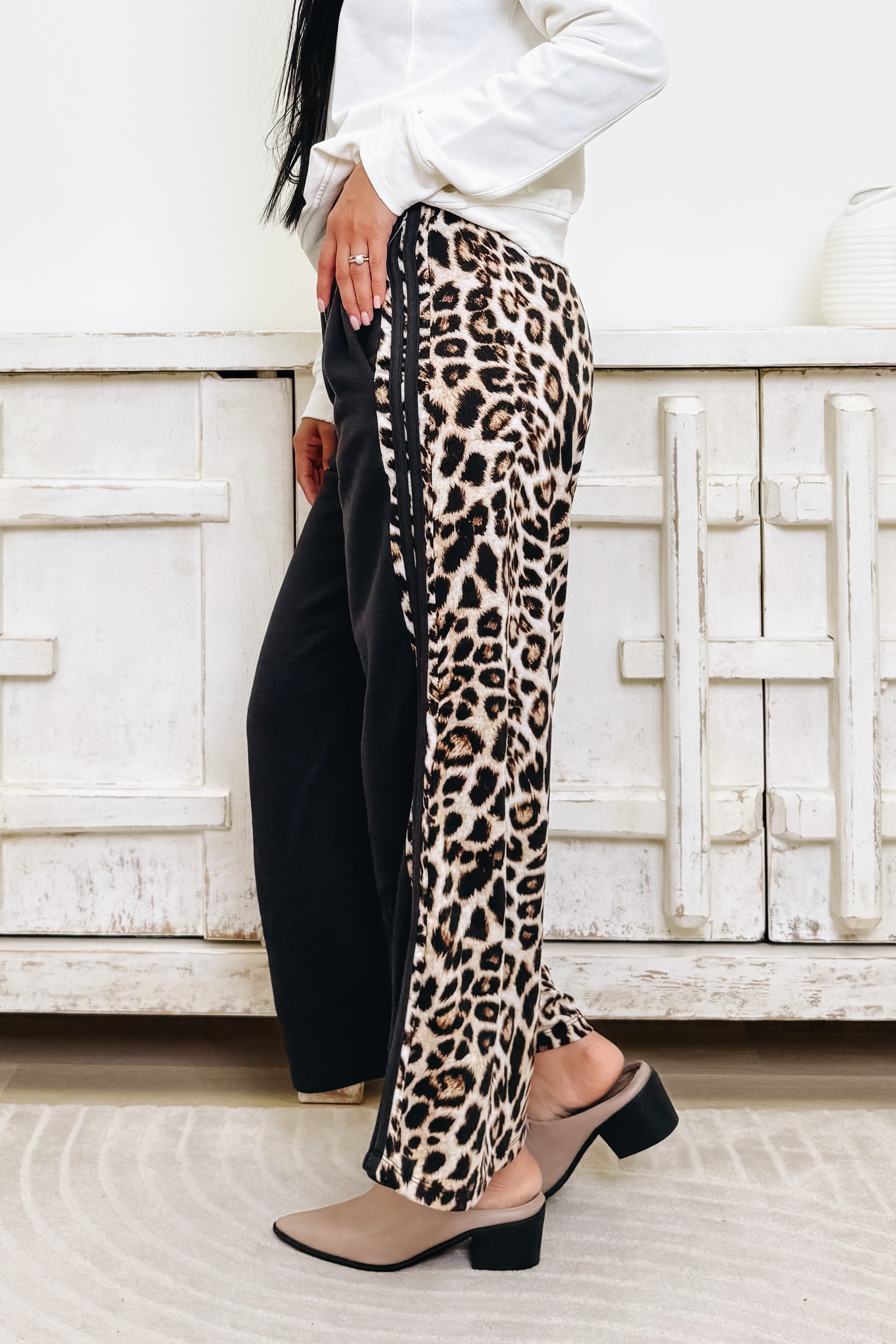 Business In The Front Pants - Black