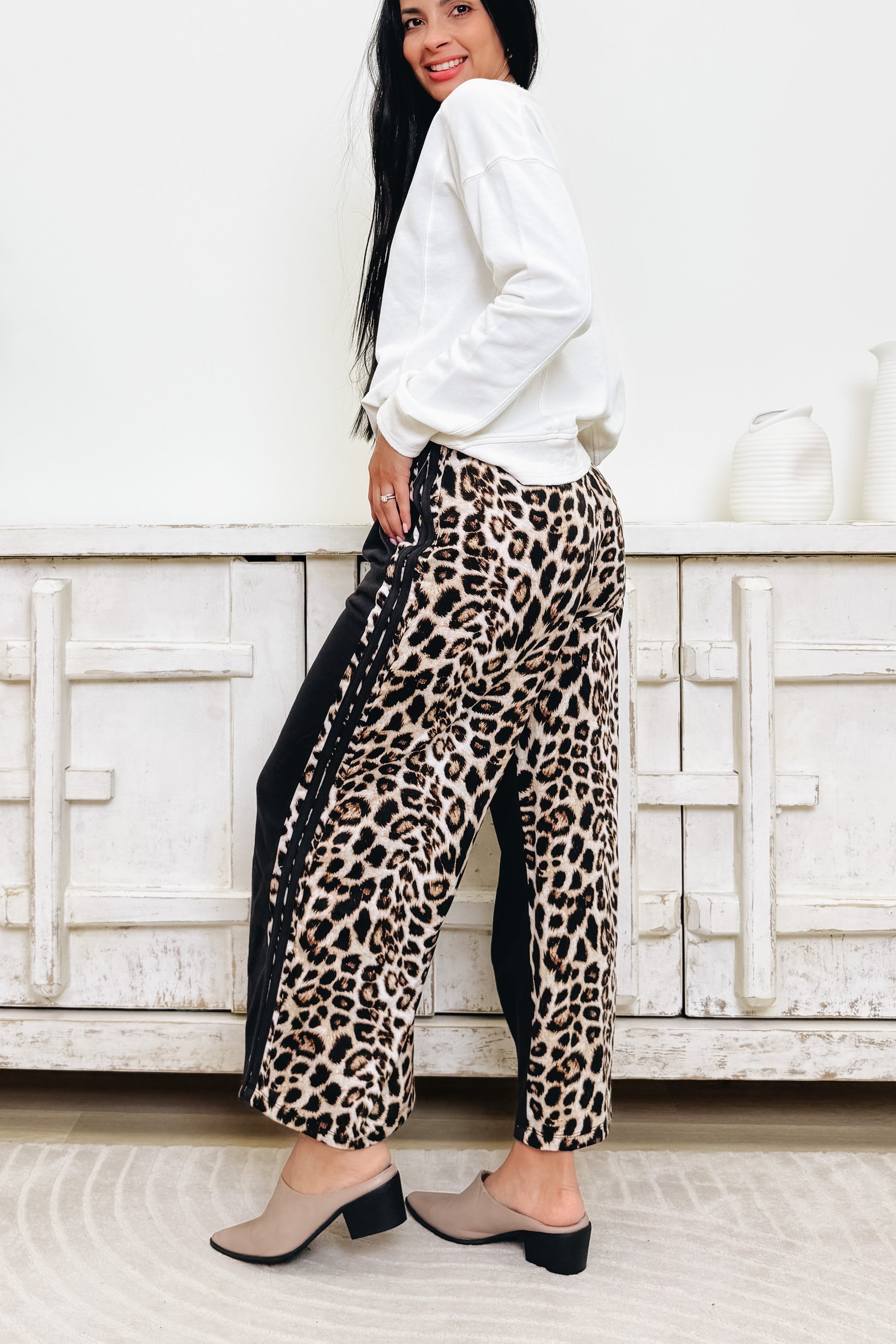 Business In The Front Pants - Black