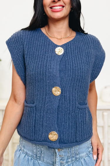 Threadlightly Sweater Vest - 4 Colors!