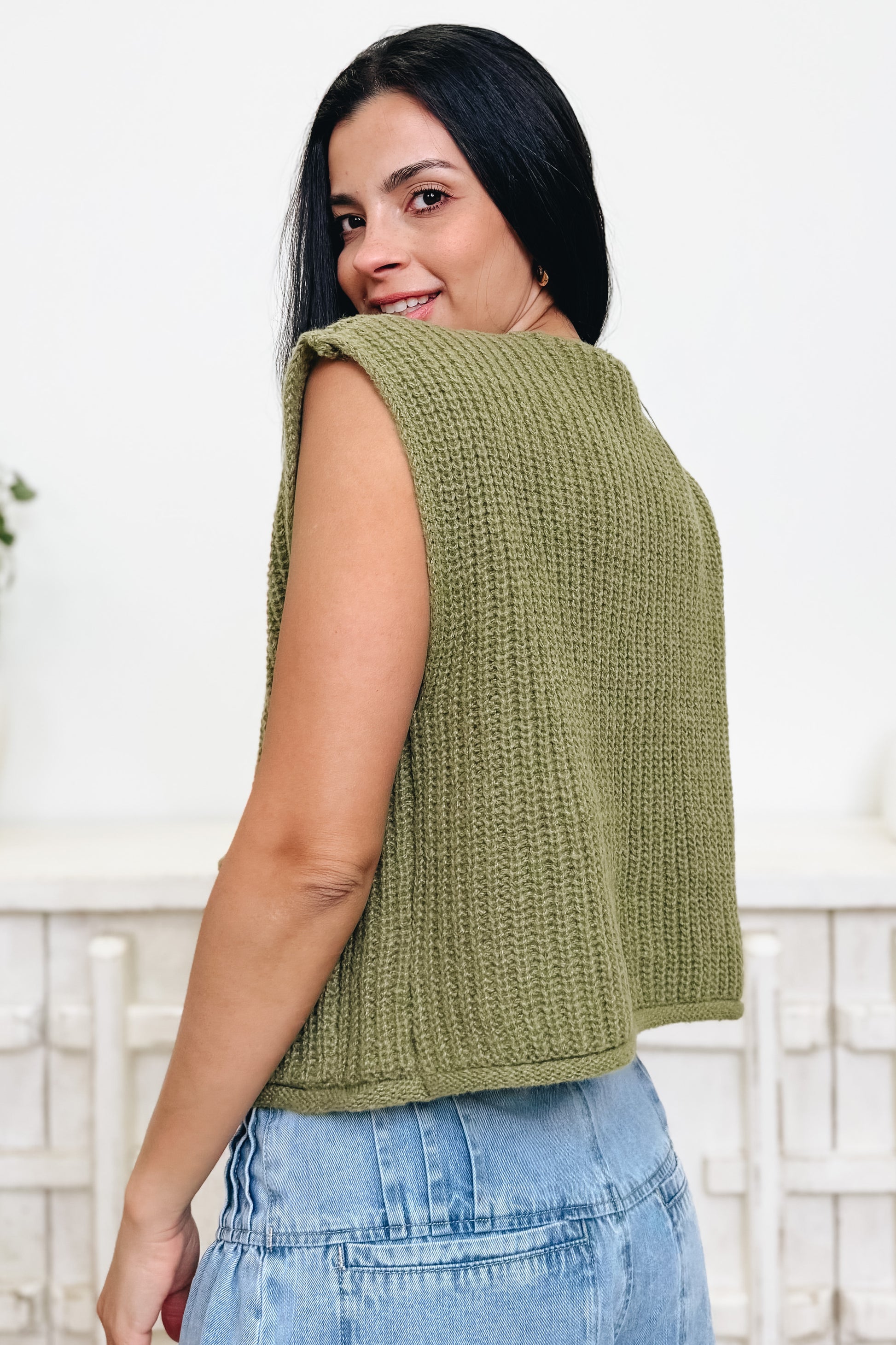 Threadlightly Sweater Vest - 4 Colors!