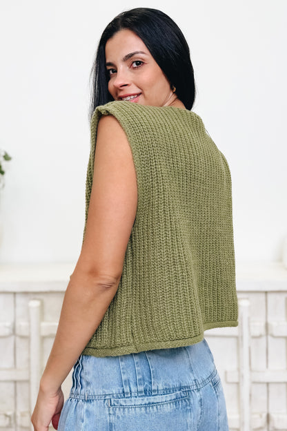 Threadlightly Sweater Vest - 4 Colors!