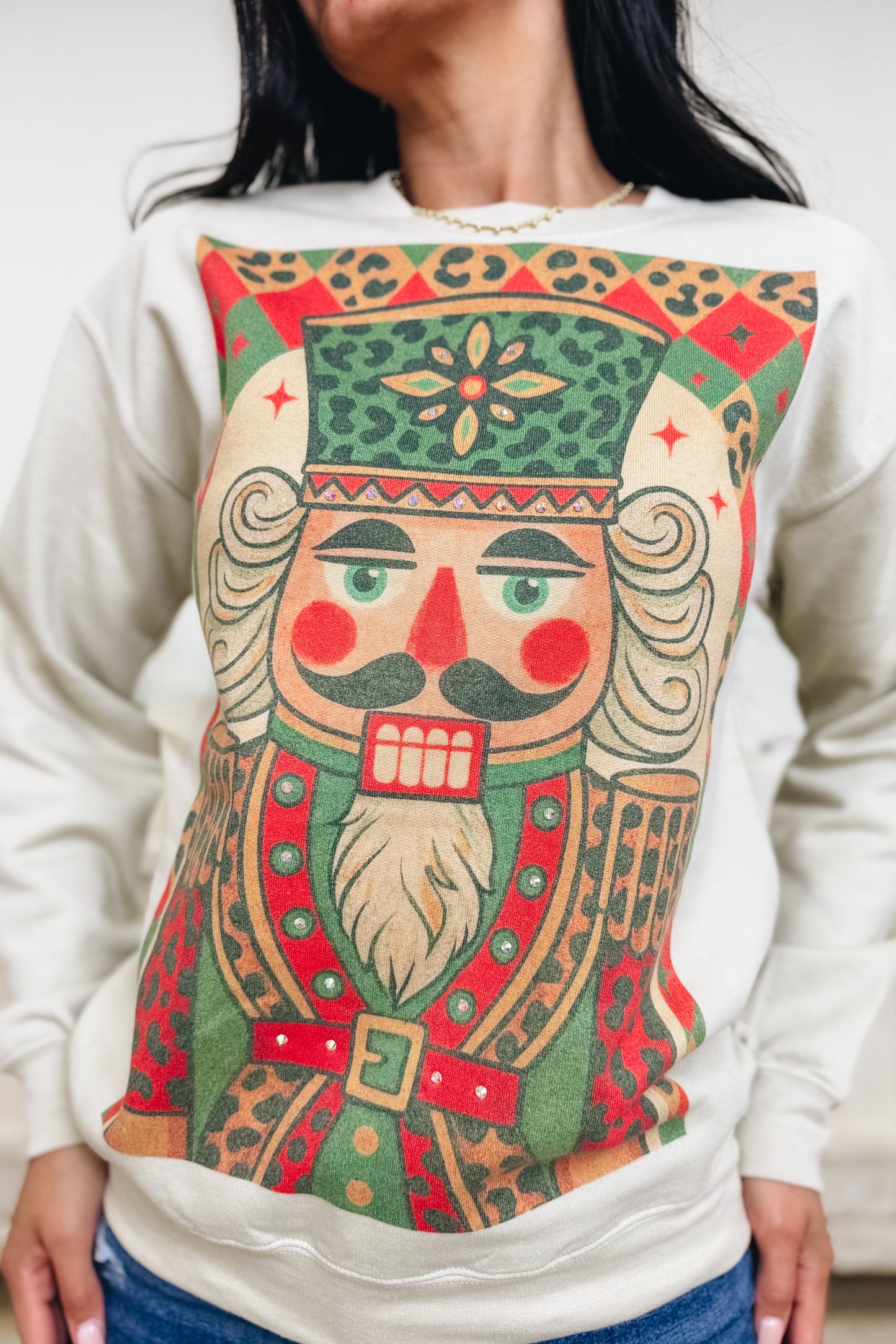 The Merry Vintage Nutcracker Graphic Sweatshirt