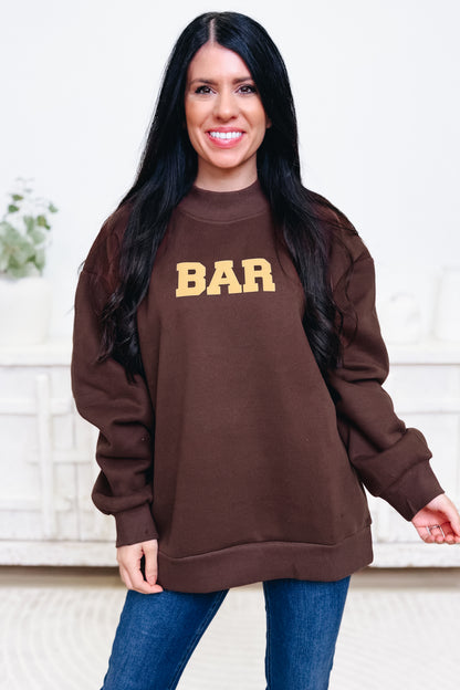 The BAR Essential Sweatshirt - Espresso Truffle