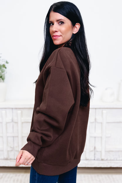 The BAR Essential Sweatshirt - Espresso Truffle