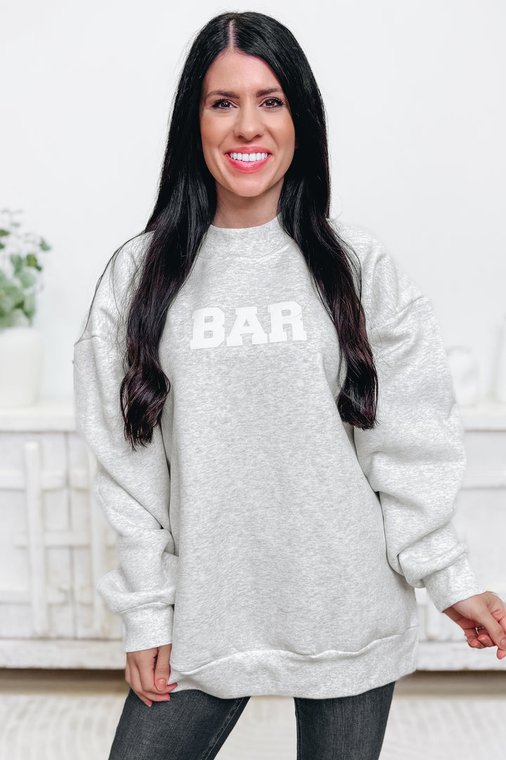 The BAR Essential Sweatshirt - Charcoal Smoke