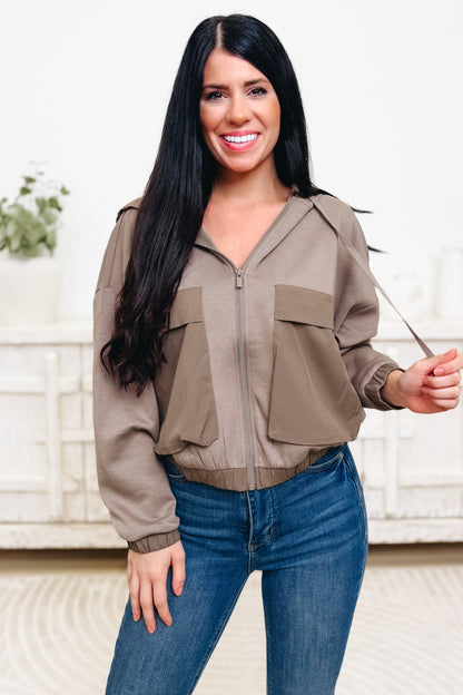 Just In Case Scuba Hooded Jacket - 4 Colors!