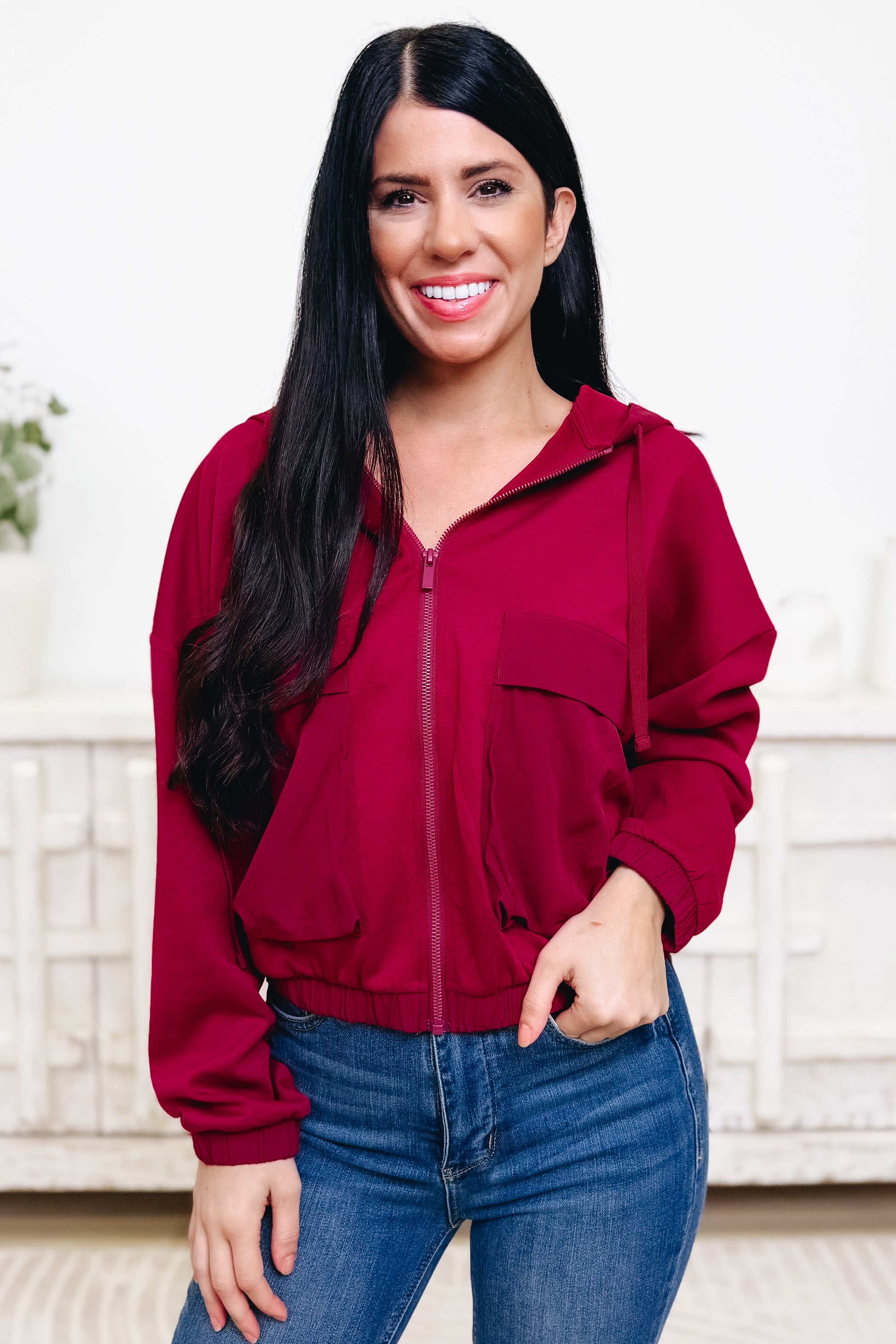 Just In Case Scuba Hooded Jacket - 4 Colors!