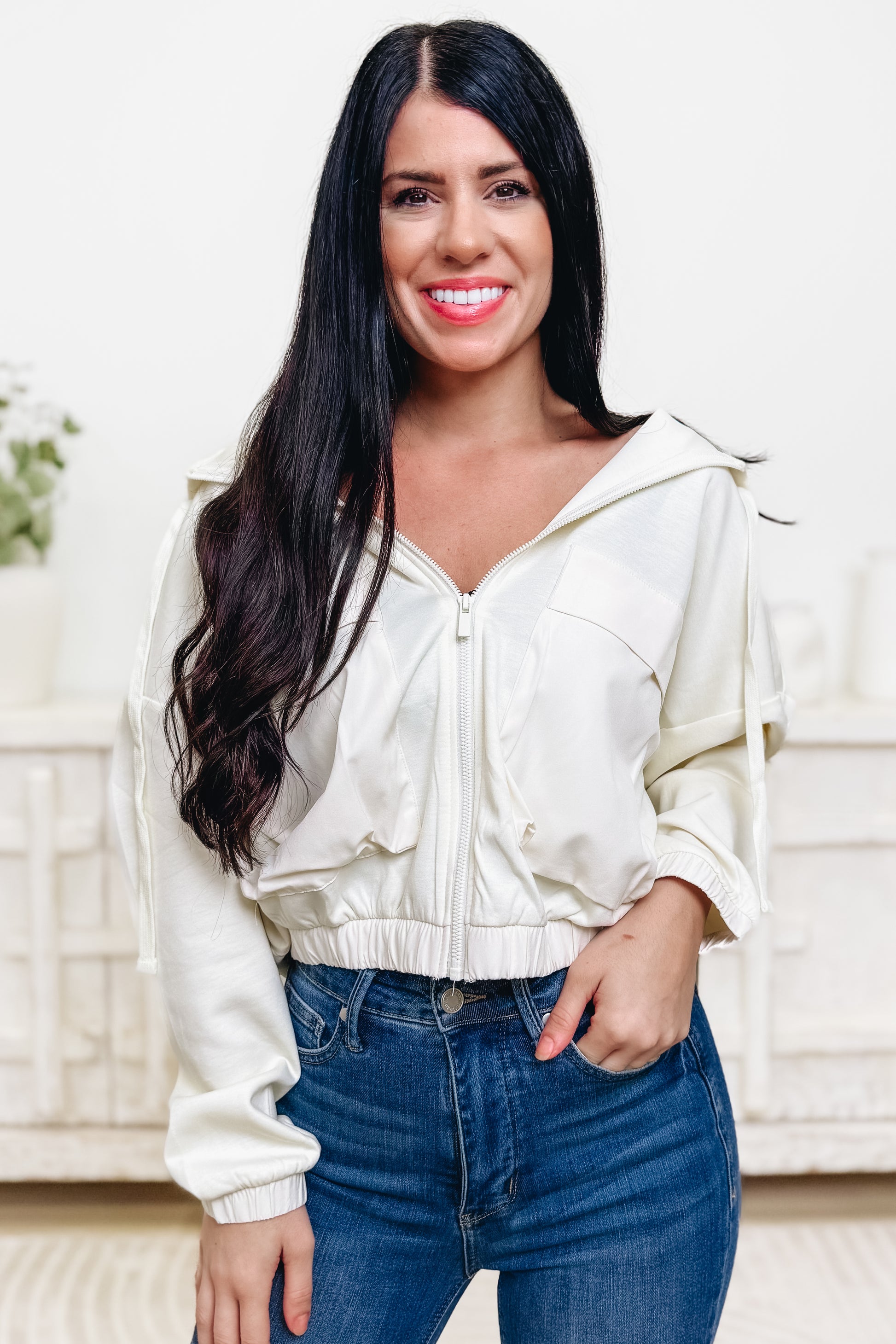 Just In Case Scuba Hooded Jacket - 4 Colors!