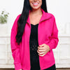Clean Slate Scuba Zip Up Jacket - 5 Colors!