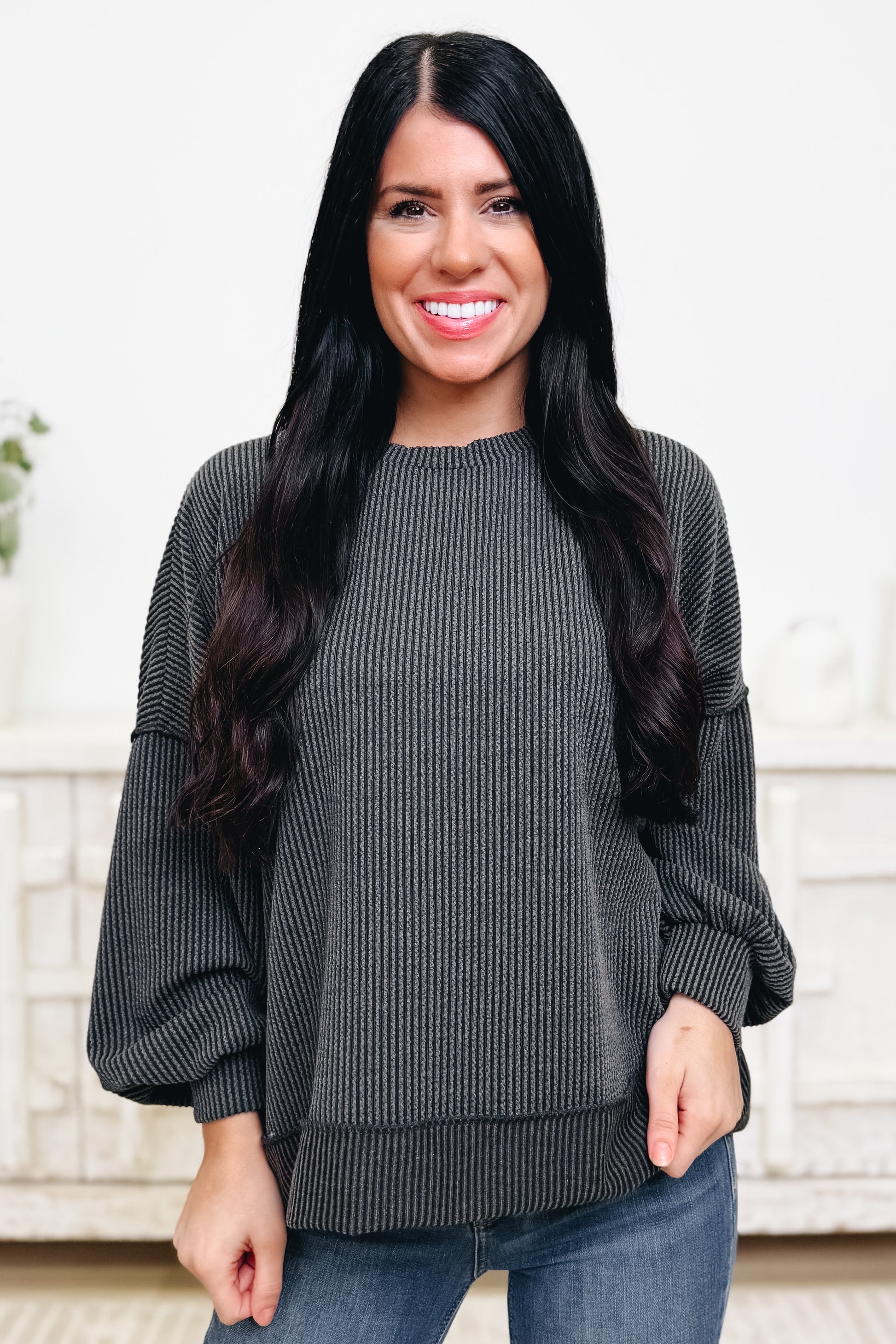 Best Case Scenario Sweater Top