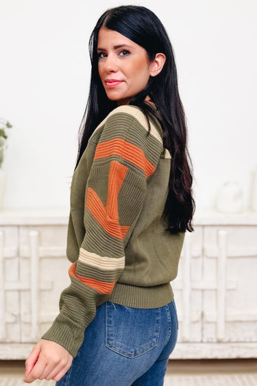 Coffee Runs Half Zip Sweater - 2 Colors!
