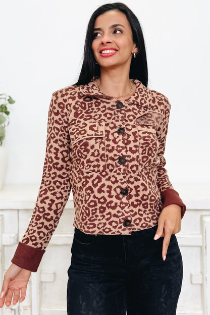 Fierce & Free Leopard Jacket - 2 Colors!