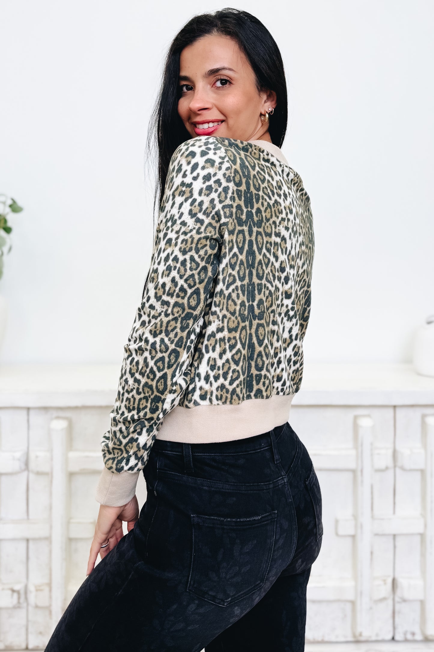Eyes On The Prize Leopard Cardigan