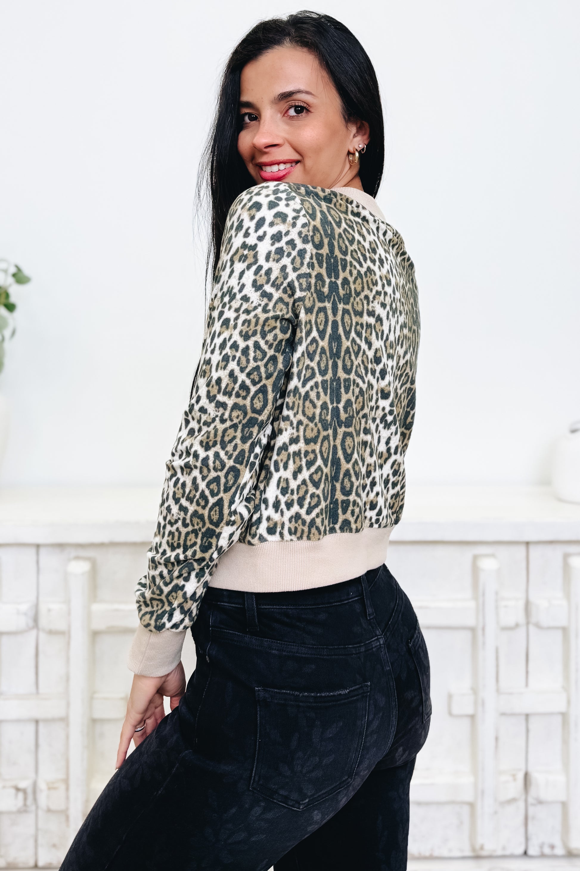 Eyes On The Prize Leopard Cardigan