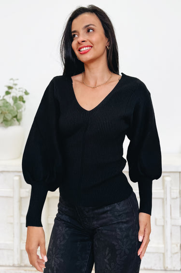 Come To Me Sweater Top - 2 Colors!