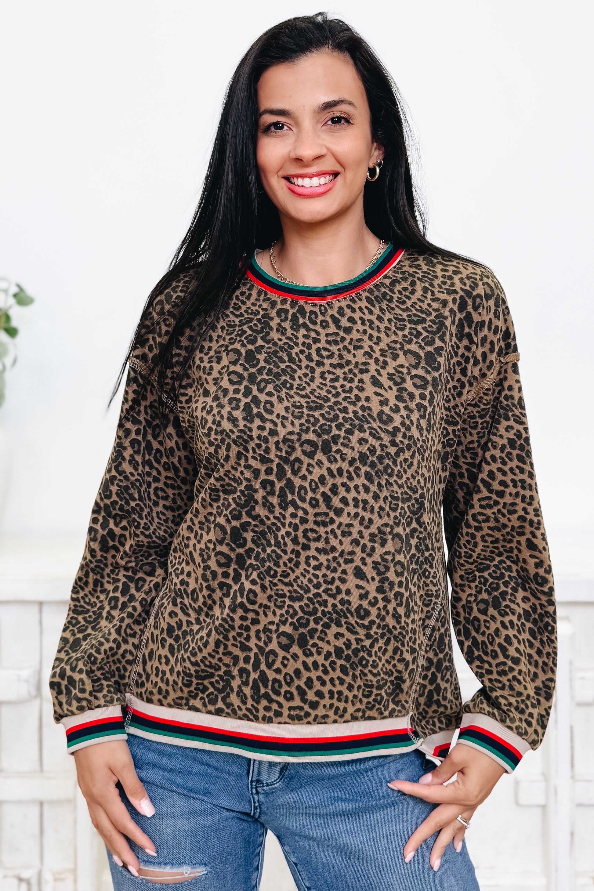 Little Spotty Leopard Top