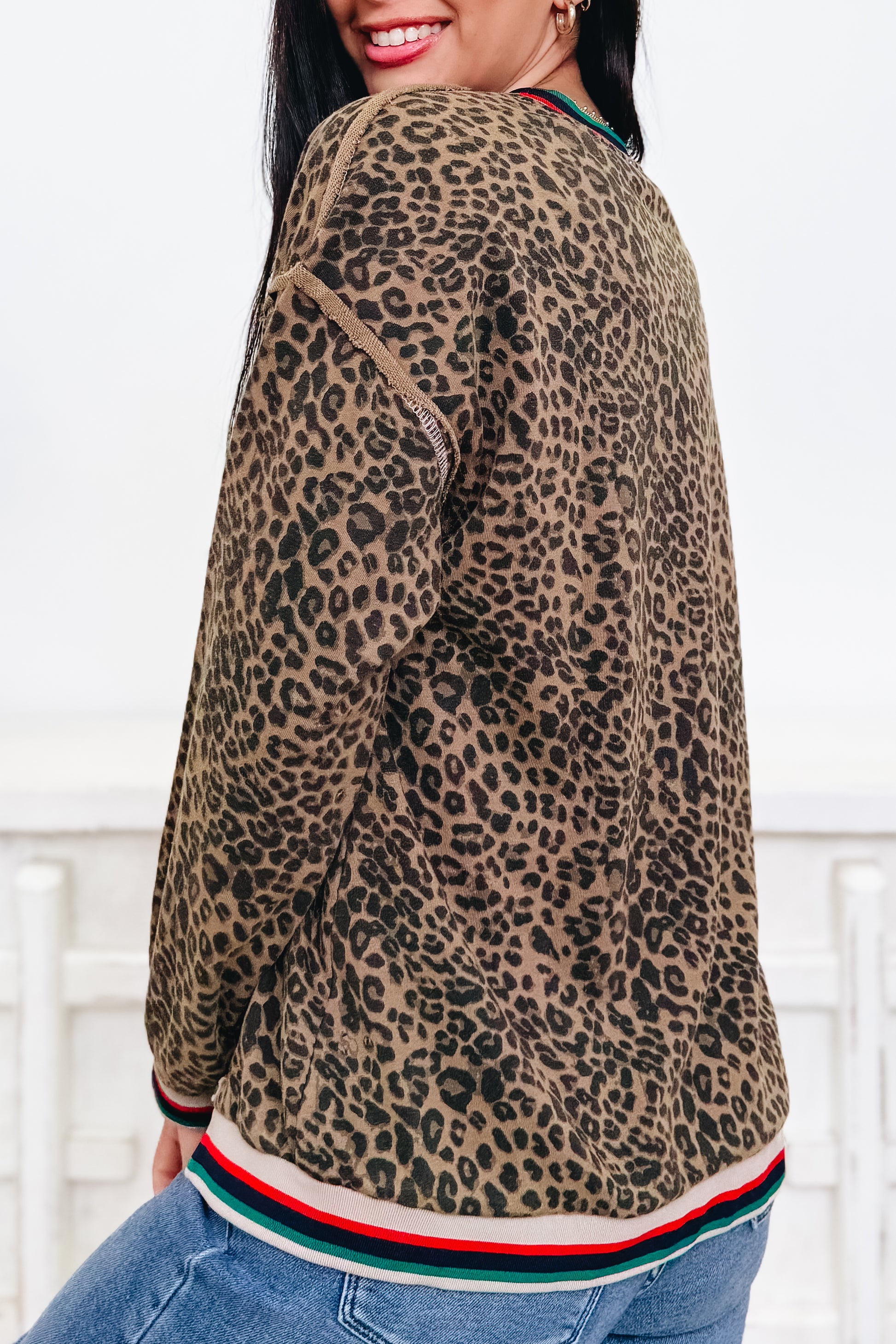 Little Spotty Leopard Top