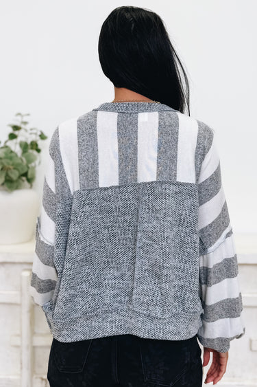 Blessed And Favored Stripe Top
