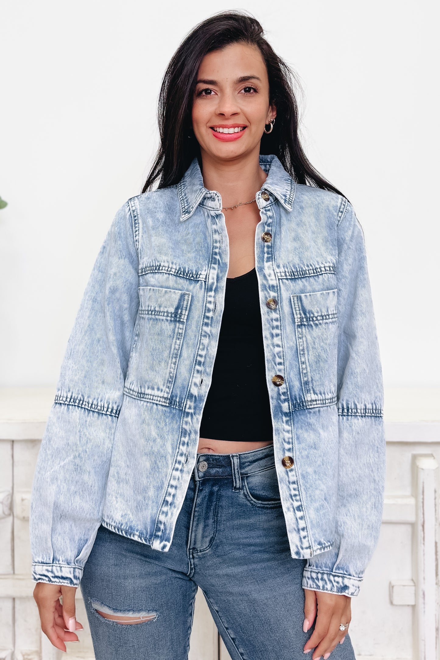 All In On It Denim Jacket