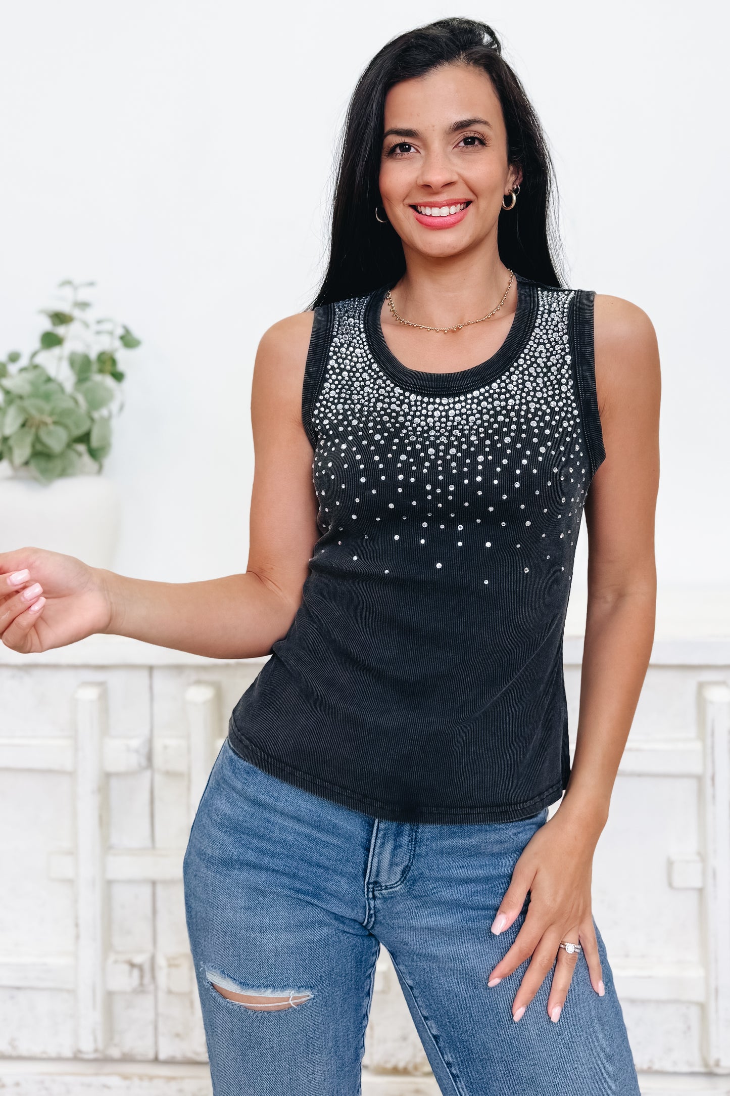 Shine On Babe Tank Top - 2 Colors!