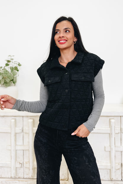 Poppin' My Collar Vest - 3 Colors!