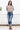 Faded Love By Mica - High Rise Relaxed Straight Jeans Vintage Fun
