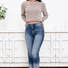 Faded Love By Mica - High Rise Relaxed Straight Jeans Vintage Fun