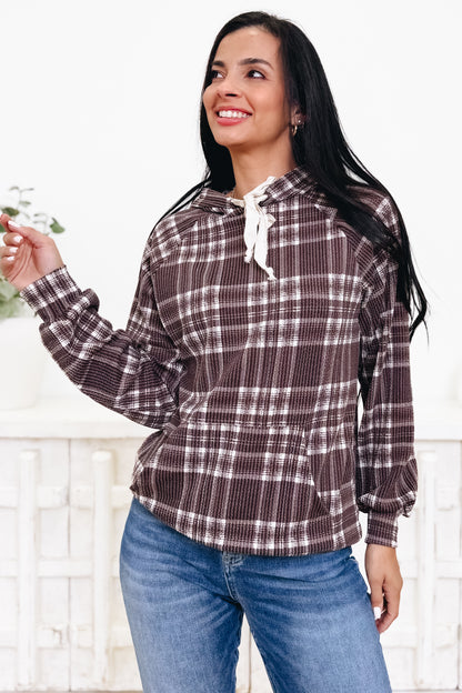 Together We Ride Plaid Hoodie - 2 Colors!