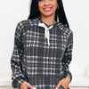 Together We Ride Plaid Hoodie - 2 Colors!