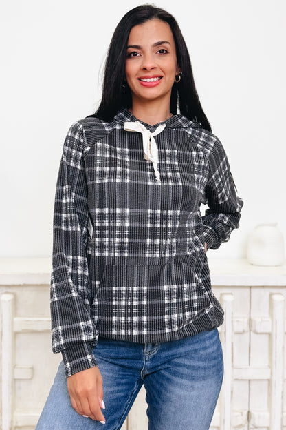 Together We Ride Plaid Hoodie - 2 Colors!
