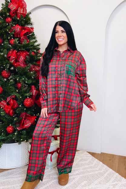 Deck The Holidays Pajama Set - 2 Colors!