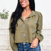3D For Me Button Down Top