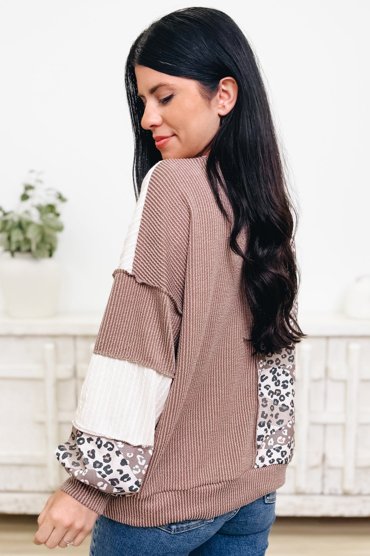 Wild About You Leopard Pullover - 2 Colors!