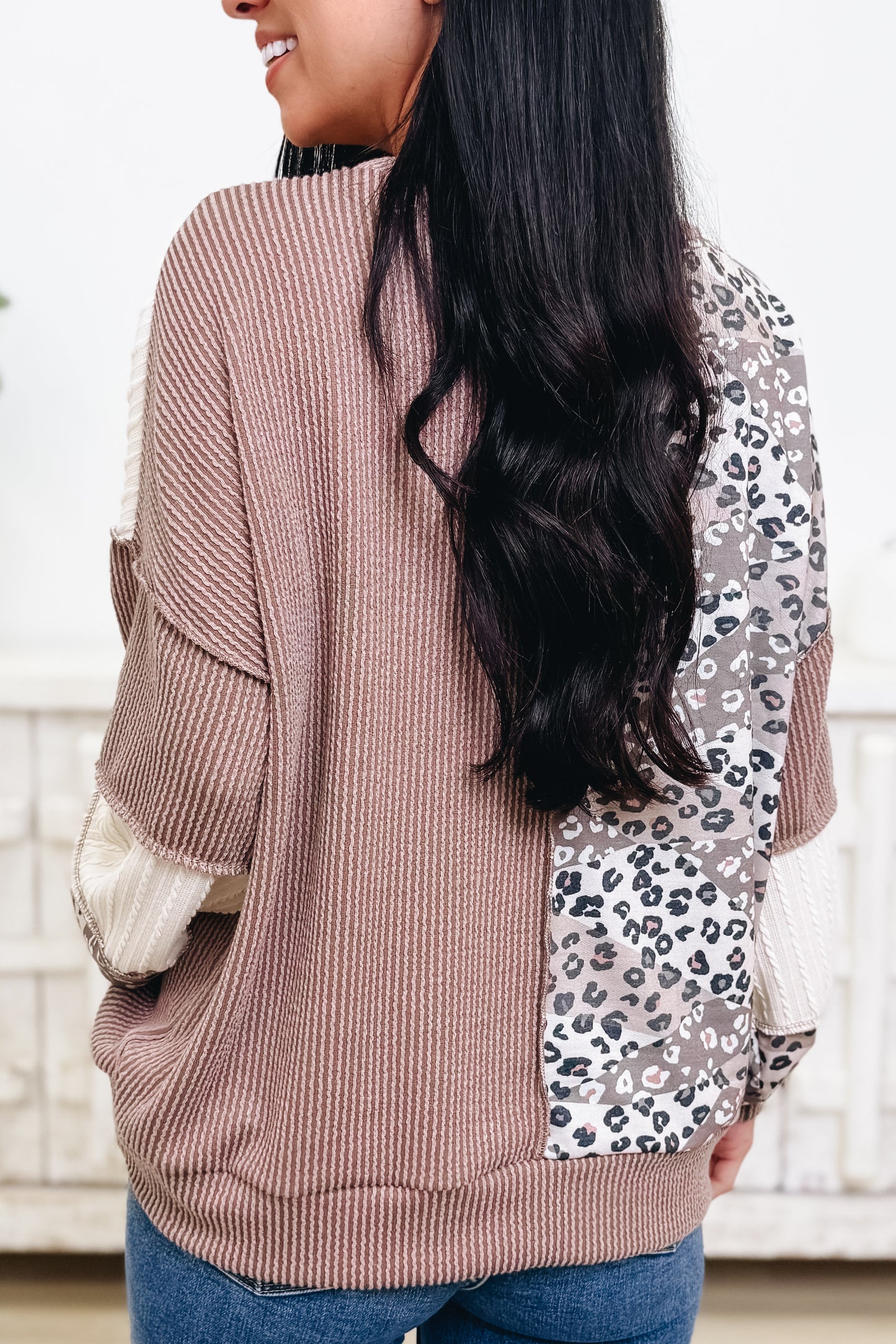 Wild About You Leopard Pullover - 2 Colors!