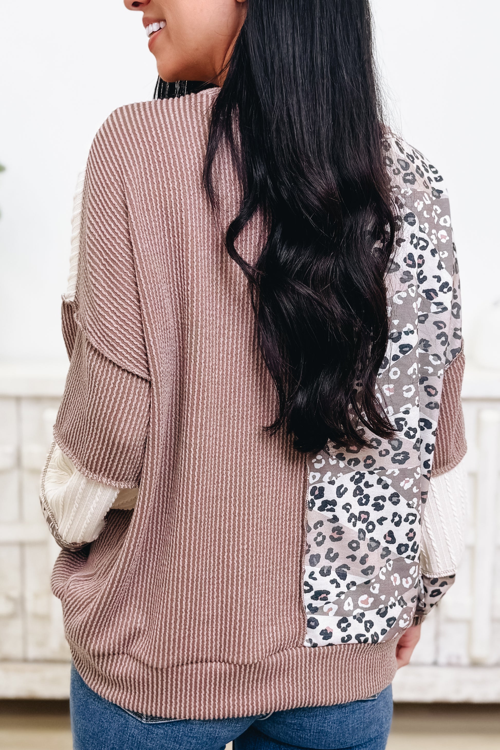 Wild About You Leopard Pullover - 2 Colors!