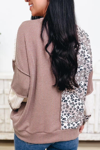 Wild About You Leopard Pullover - 2 Colors!
