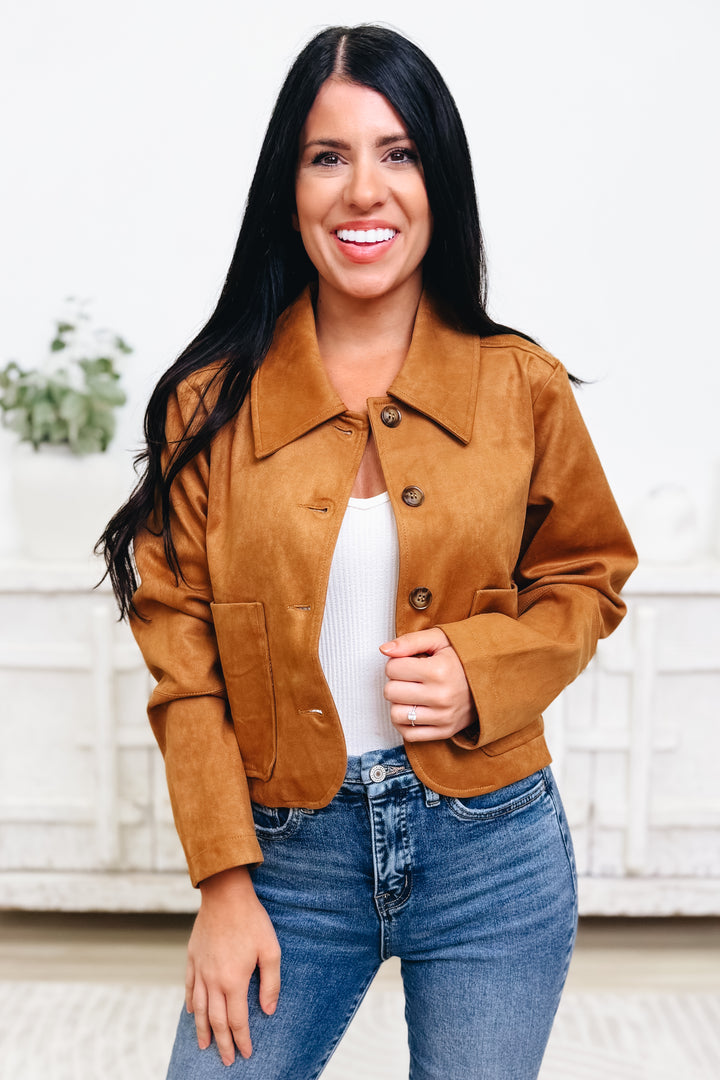 All Dialed In Suede Jacket